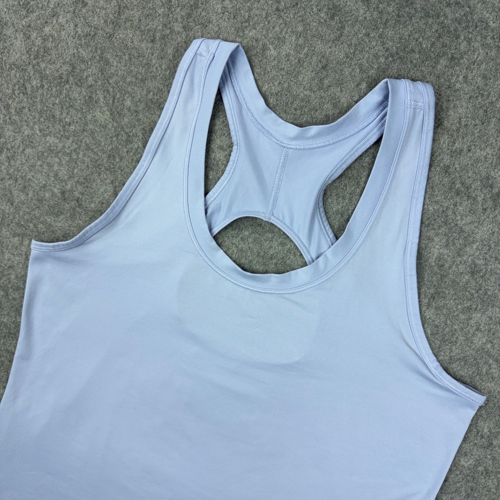 Athleta Tank Top Womens L Light Purple Racerback Keyhole Yoga Workout Athletic